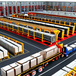 **Image Prompt 1: Supply Chain Optimization**
   - "A visual representation of a modern supply chain, showcasing various stages from production to distribution. Include elements such as digital technology, real-time tracking, and efficient resource management. Highlight the theme of cost reduction and increased competitiveness in a dynamic business environment."